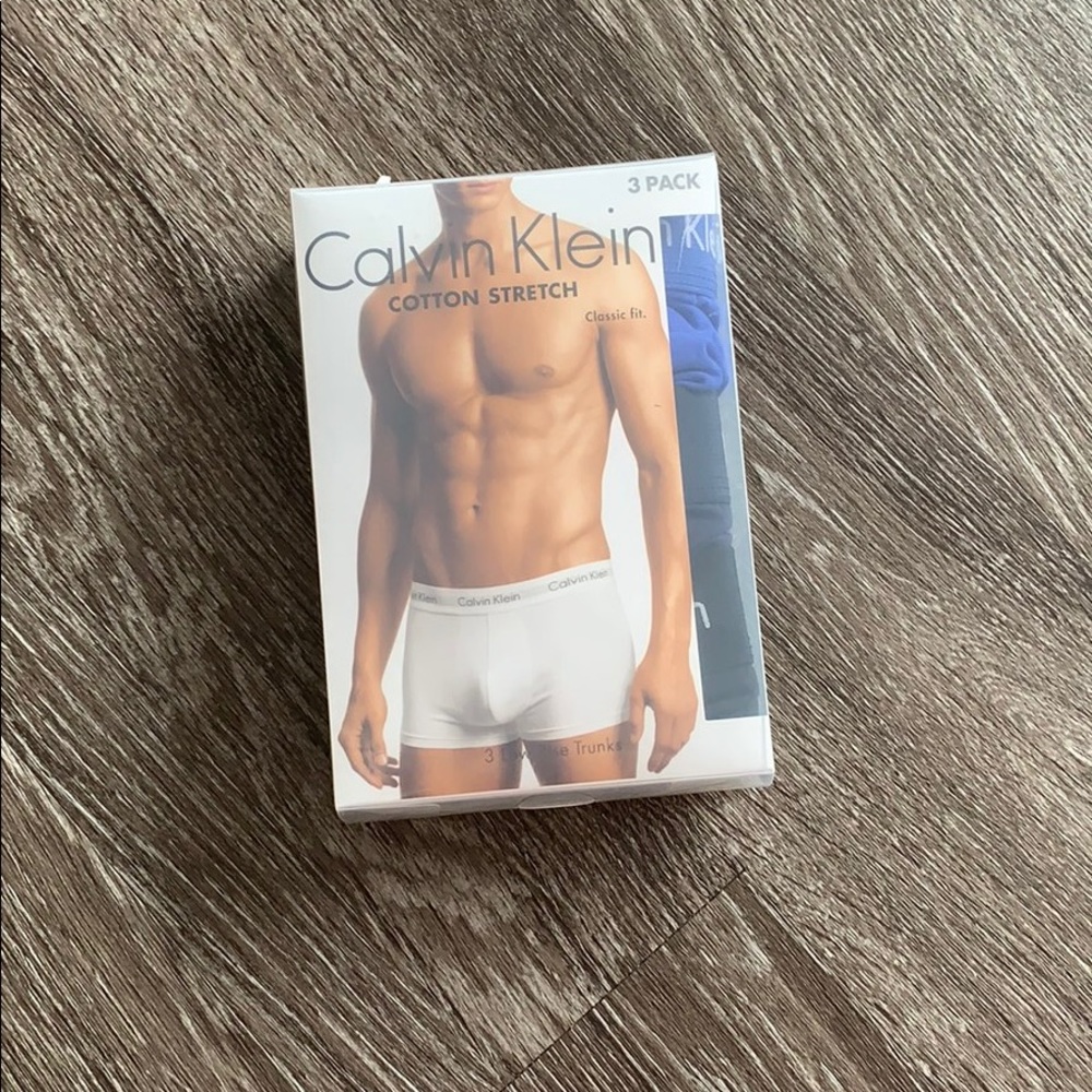 Calvin Klein Men’s Blue & Black Underwear 3-pack